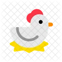 Chicken Hen Pullet Icon