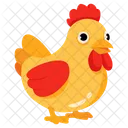 Hen Rooster Fowl Icon