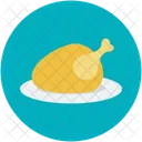 Chicken Grilled Food Icon