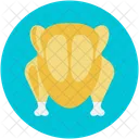 Chicken Grilled Food Icon
