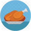 Chicken Food Roast Icon