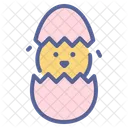 Shell Egg Easter Icon