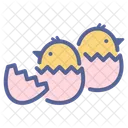 Egg Shell Easter Icon