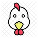 Chicken Cock Chiken Icon