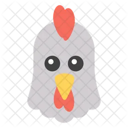 Chicken Emoji Icon