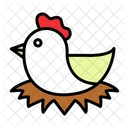 Chicken Livestock Rooster Icon