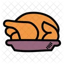 Meal Turkey Dinner Icon