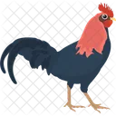 Chicken Cock Feather Creature Icon