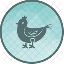 Chicken Roast Animaal Icon