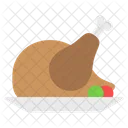 Chicken Turkey Newyears Icon