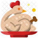 Chicken Boiled Roast Icon
