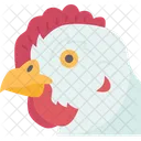 Chicken Beak Hen Icon
