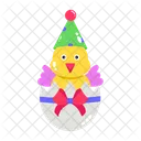 Chicken Birthday  Icon