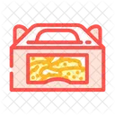 ケチャップ、チキン、フライド アイコン