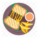 Fast Food Stickers Junk Food Street Food Icon