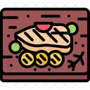 Chicken Breast Board Cutting Board Cooking Icon