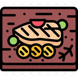 Chicken Breast Board  Icon