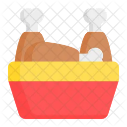 Chicken bucket  Icon