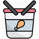 Chicken Bucket Chicken Food Icon