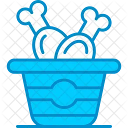 Chicken Bucket  Icon