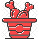 Chicken Bucket  Icon