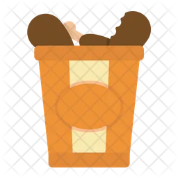 Chicken bucket  Icon