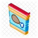 Bucket Chicken Legs Icon