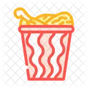 カロリー、鶏肉、揚げ物 アイコン