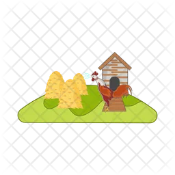 Chicken coop  Icon