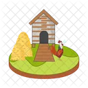 Chicken coop  Icon