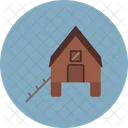 Chicken Coop Farm Farming Icon