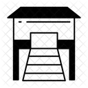 Chicken Coop Farming Hen Icon