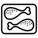 Chicken Drum Sticks  Icon