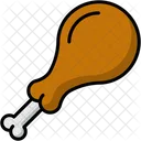 Chicken drumstick  Icon