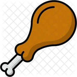 Chicken drumstick  Icon
