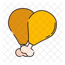 Chicken Drumstick Food Chicken Icon