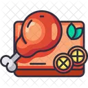 Chicken drumstick  Icon