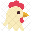 Chicken Face Agriculture Icon
