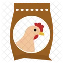Chicken Food Animal Icon