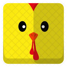 Chicken Head  Icon