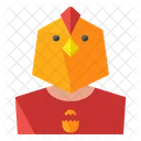 Chicken Avatar Head Icon