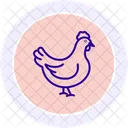 Chicken Bird Farm Icon