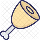 Chicken Chicken Piece Food Icon