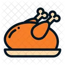 Chicken Rooster Tandoor Chicken Icon