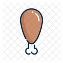 Chicken Leg Piece Chicken Piece Icon