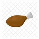 Chicken Leg Piece Icône