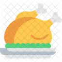 Chicken Roast Chicken Chicken Leg Icon