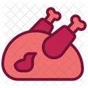 Chicken Meat Food Icon