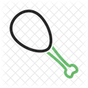 Chicken Leg Nonveg Icon