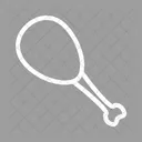 Chicken Leg Nonveg Icon